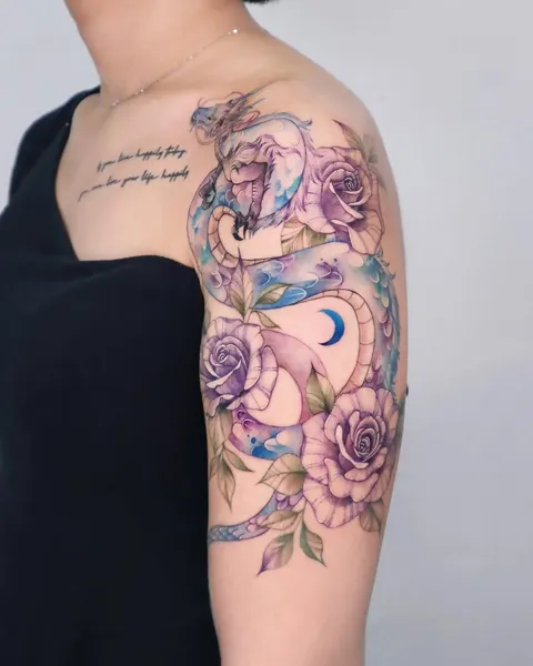 Dragon, Flower