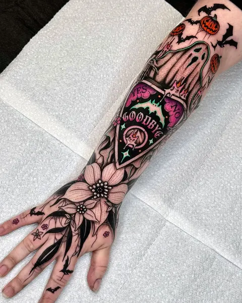 Flower, Rose, Lettering