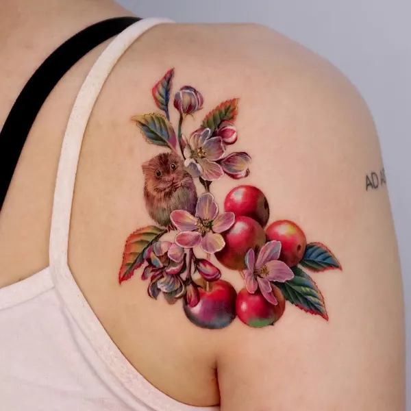 Flower, 벚꽃, 사과, 석류, 매화, 히비스커스, 모란, 체리, 포도, 탄생화