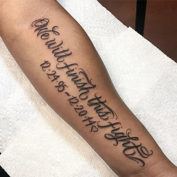 Lettering