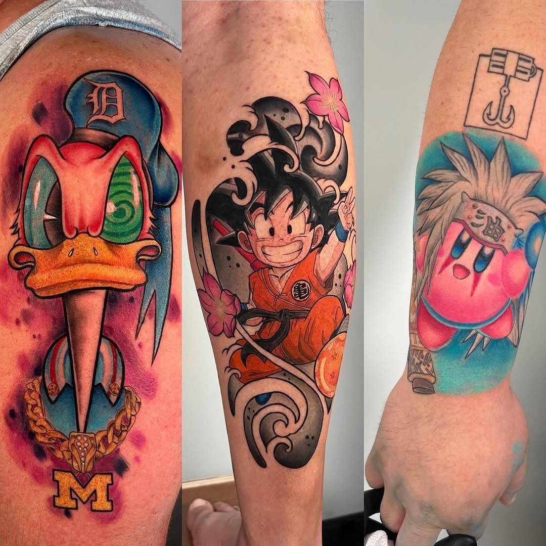 Game Face Tattoo