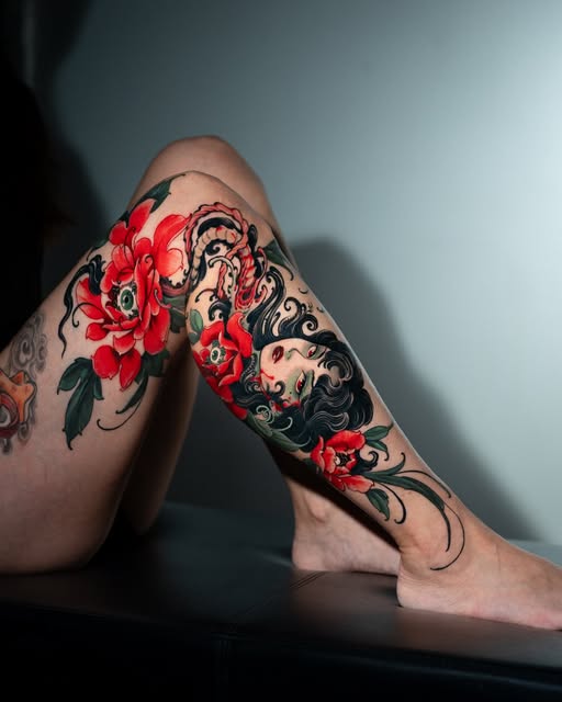 Flower, Dragon