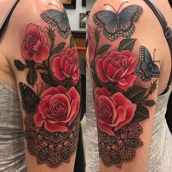 Flower, Rose, Nature, Animal