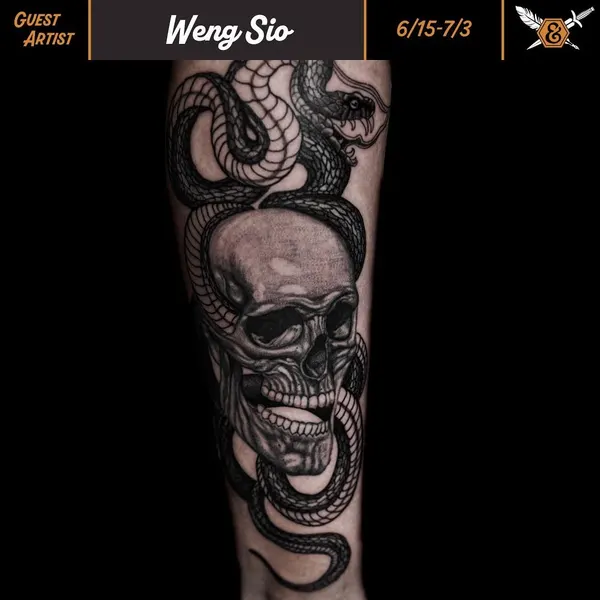 Ink and Dagger Tattoo