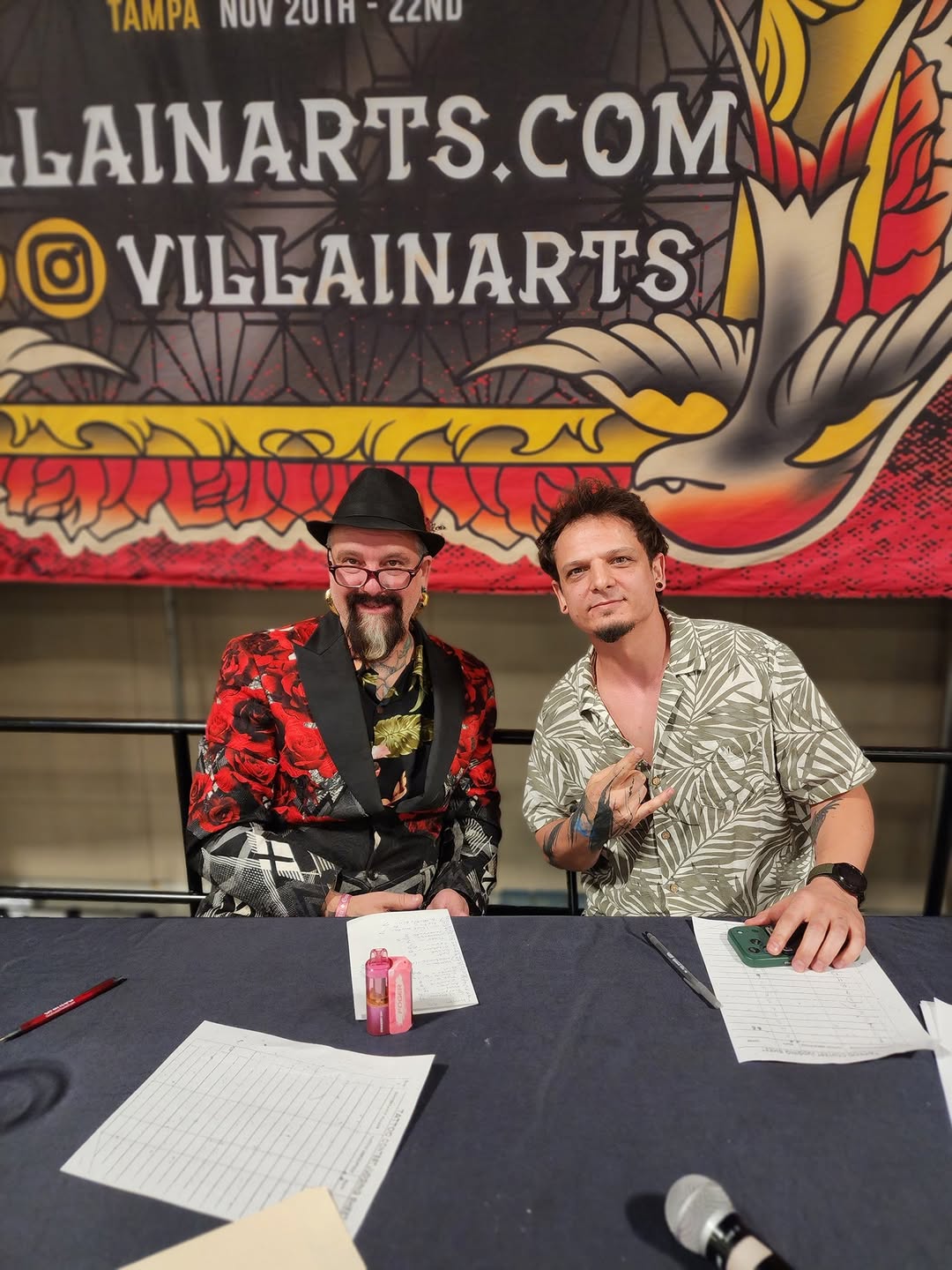 Villain Arts Tattoo Convention