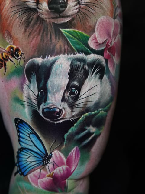 너구리, 트럼프 카드, Animal, 여우