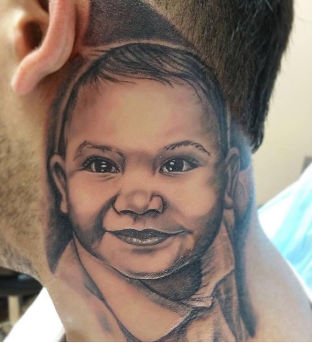 Game Face Tattoo