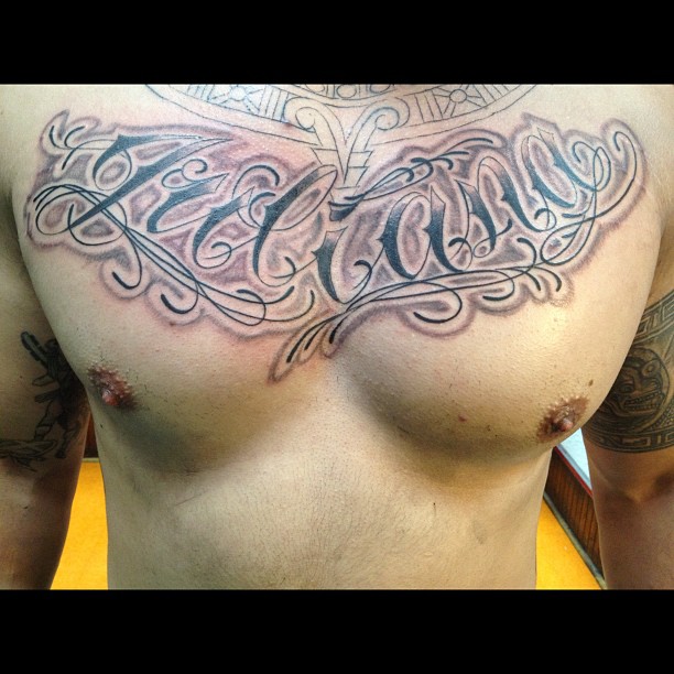Lettering