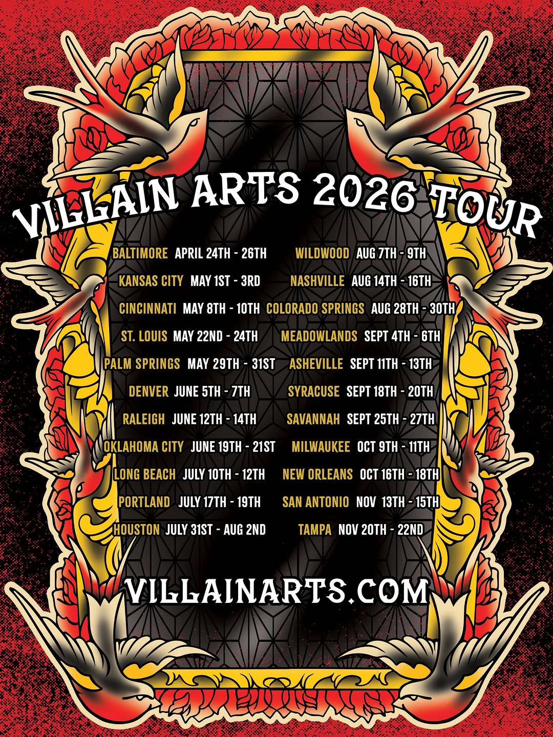 Villain Arts Tattoo Convention