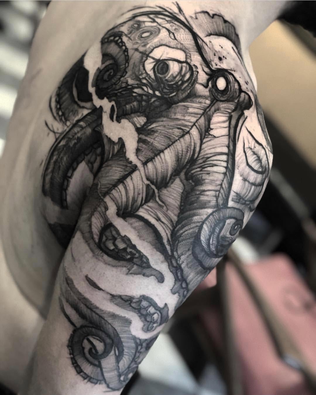 Ink and Dagger Tattoo