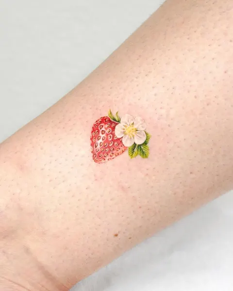 Flower, Mini, 딸기