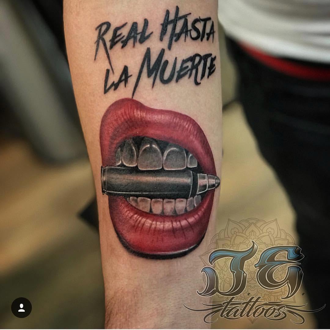 Game Face Tattoo