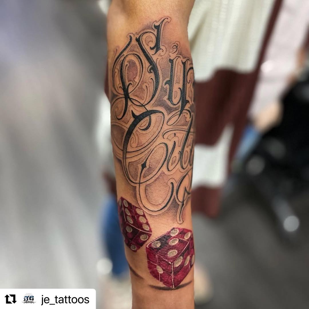 Game Face Tattoo