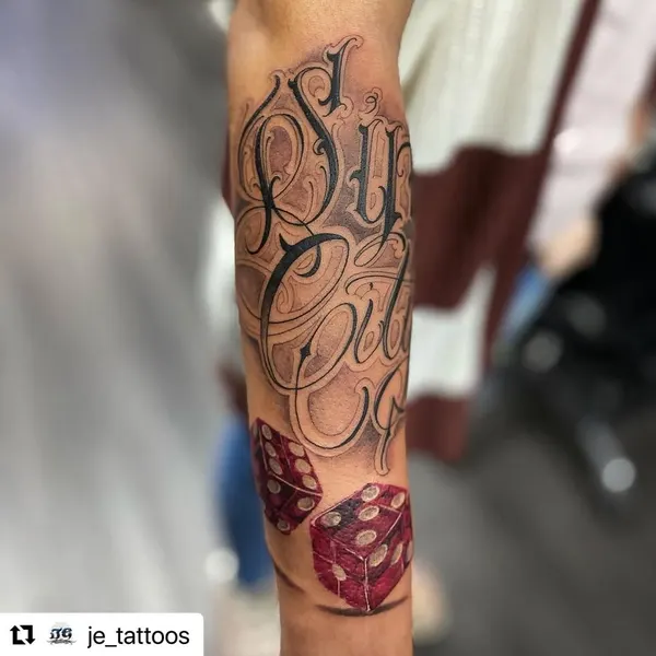 Game Face Tattoo