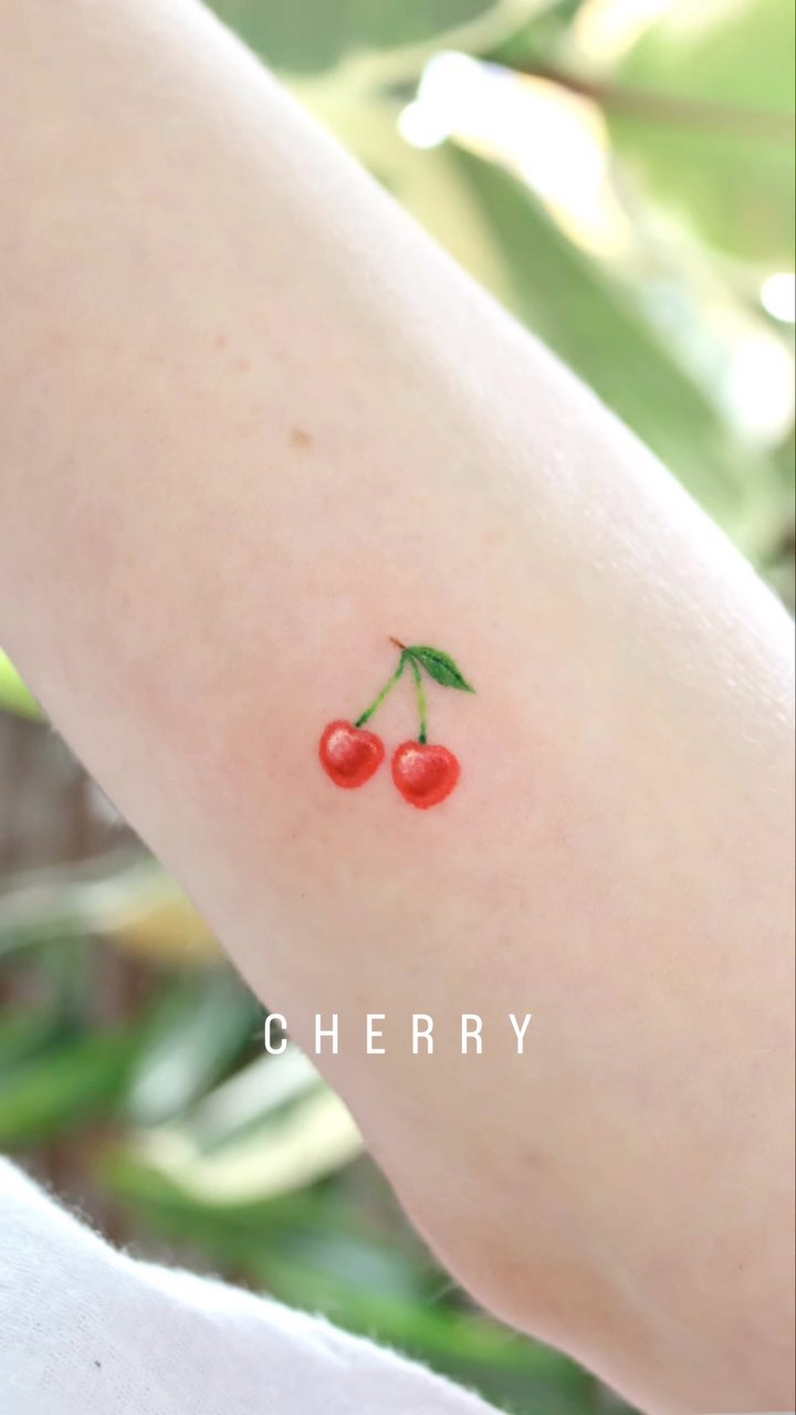 Flower, 딸기, 체리