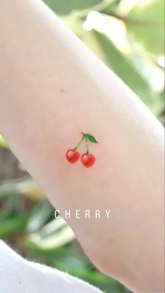 Flower, 딸기, 체리