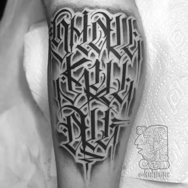 Lettering