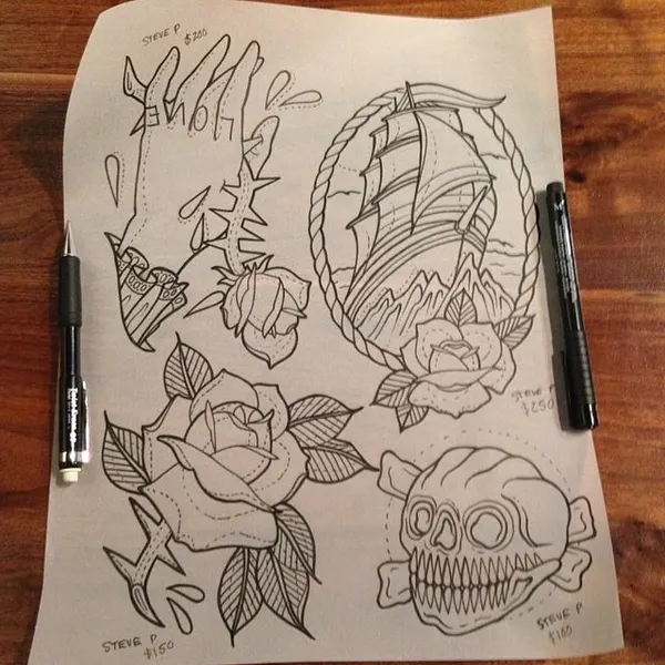 Ink and Dagger Tattoo
