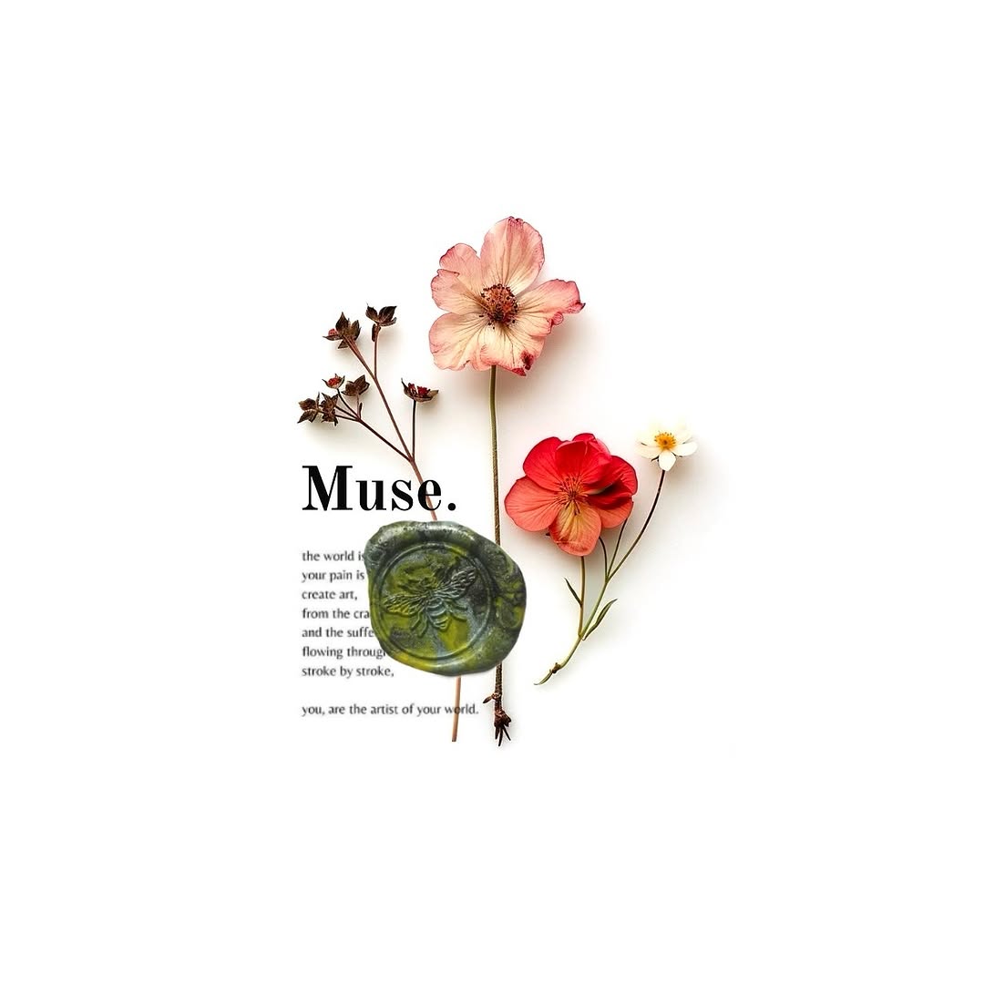 Flower, Lettering