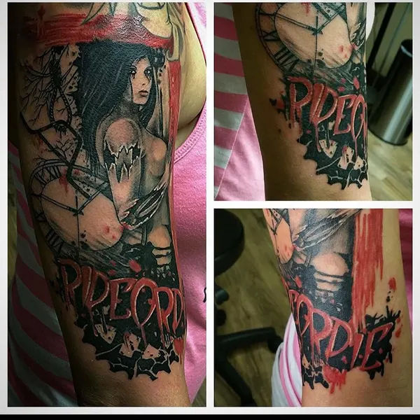 Game Face Tattoo