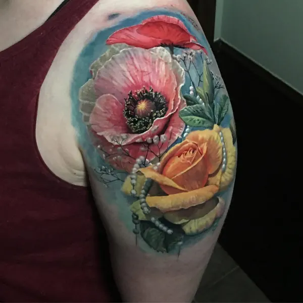 Rose, Flower