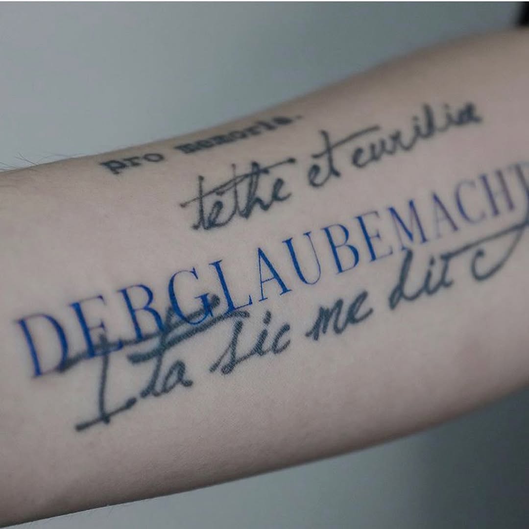 Lettering