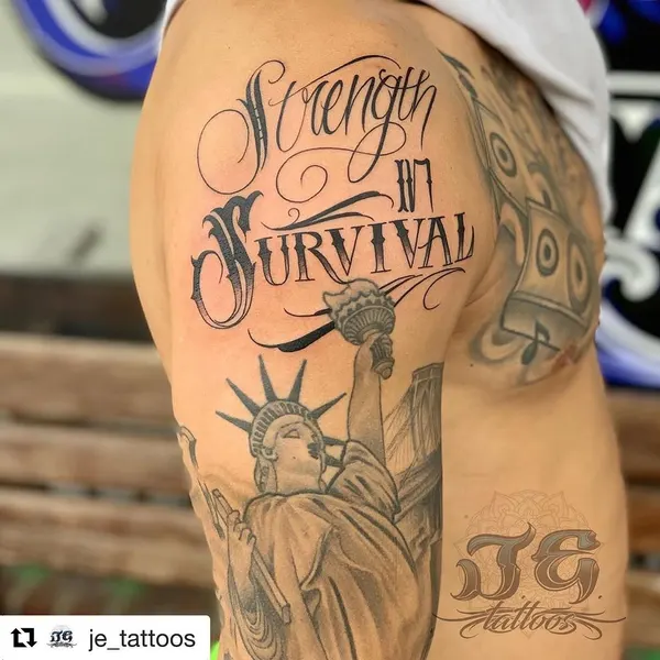 Game Face Tattoo