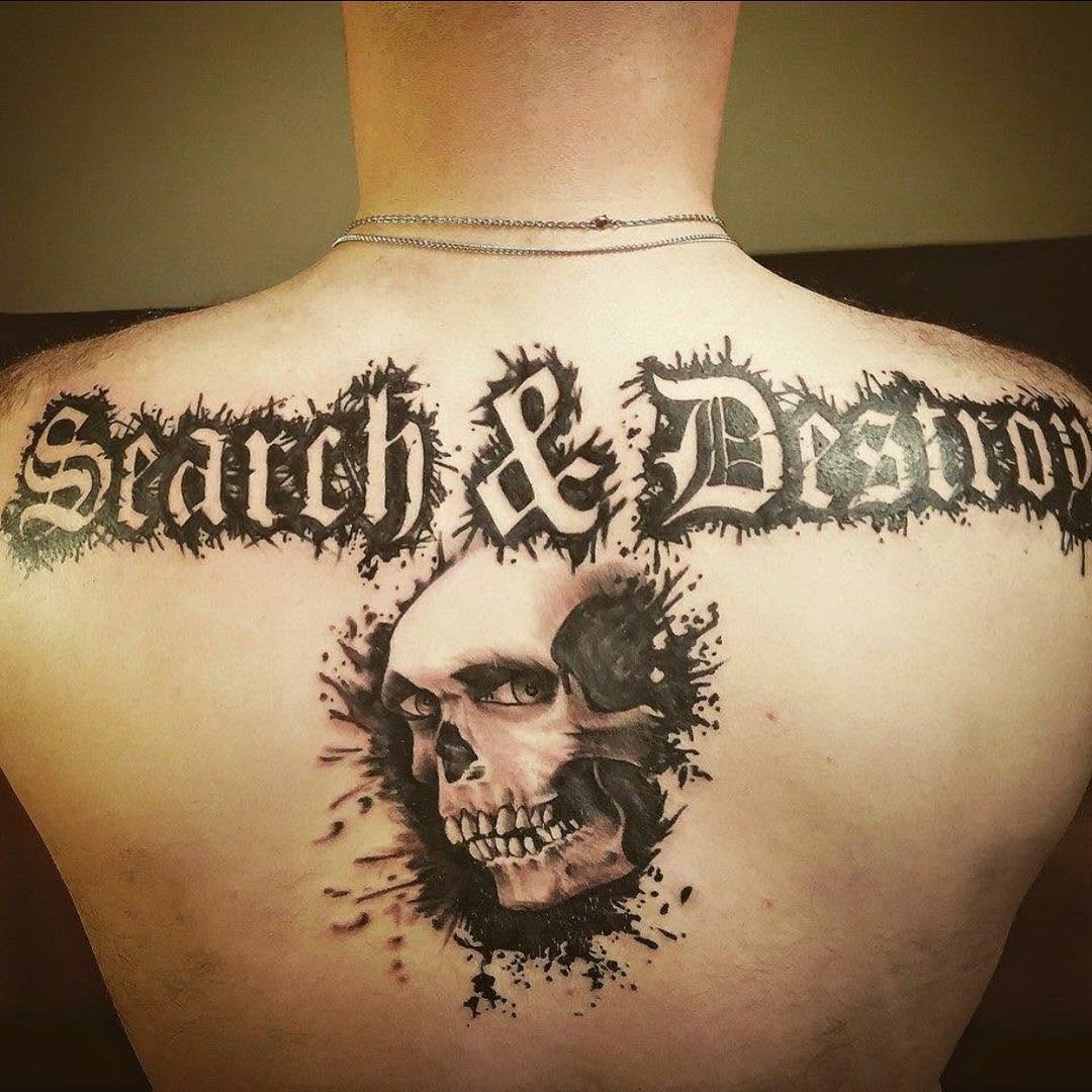 Game Face Tattoo