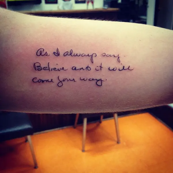 Lettering