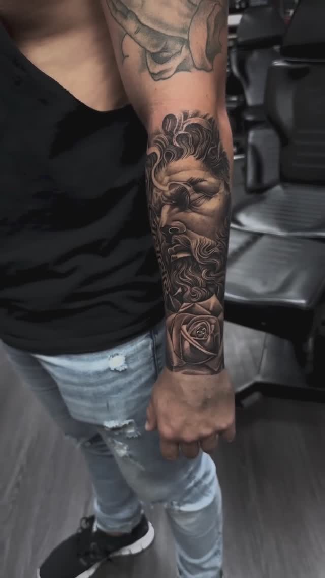 Game Face Tattoo