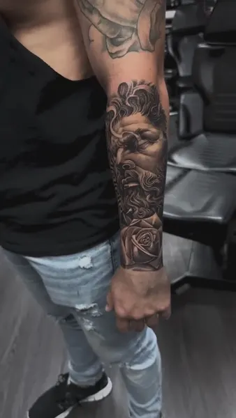 Game Face Tattoo
