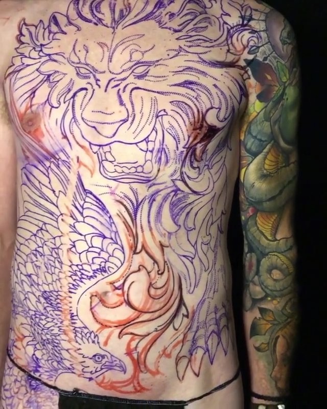 Ink and Dagger Tattoo