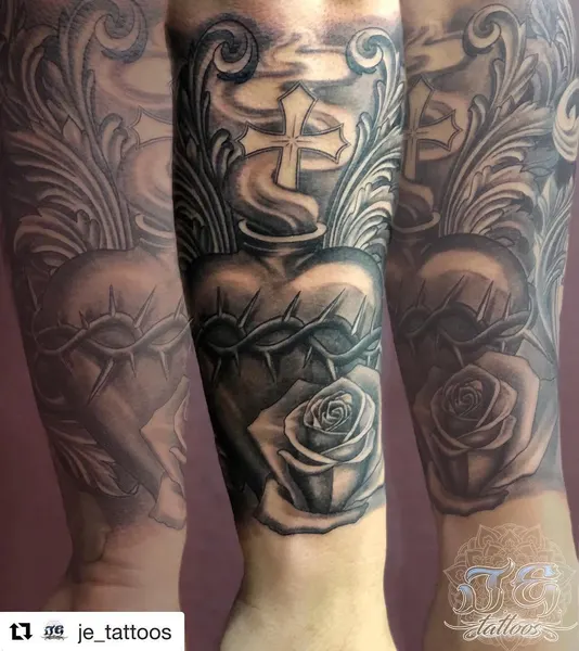Game Face Tattoo