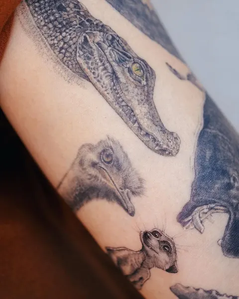 Dragon, 악어