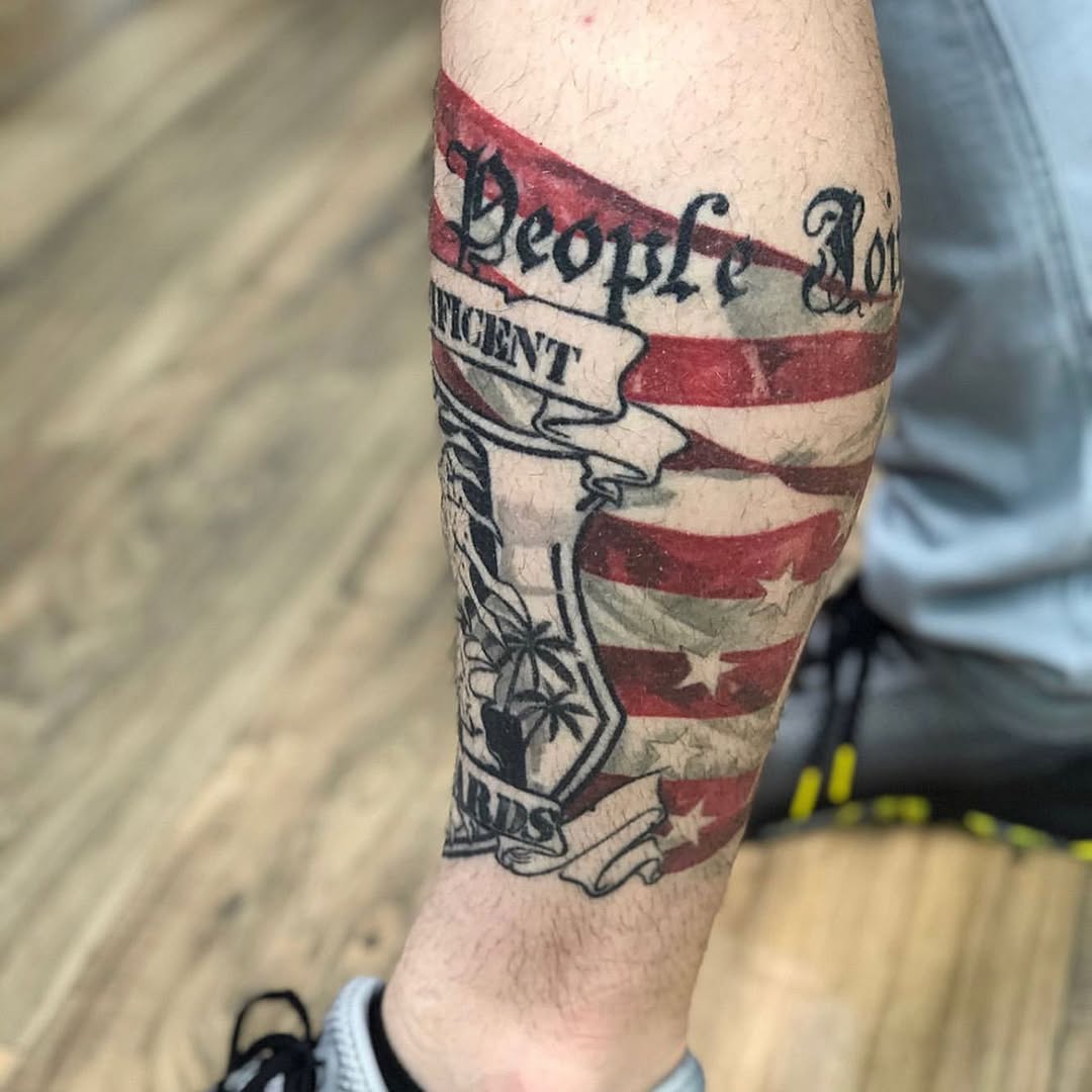 Game Face Tattoo