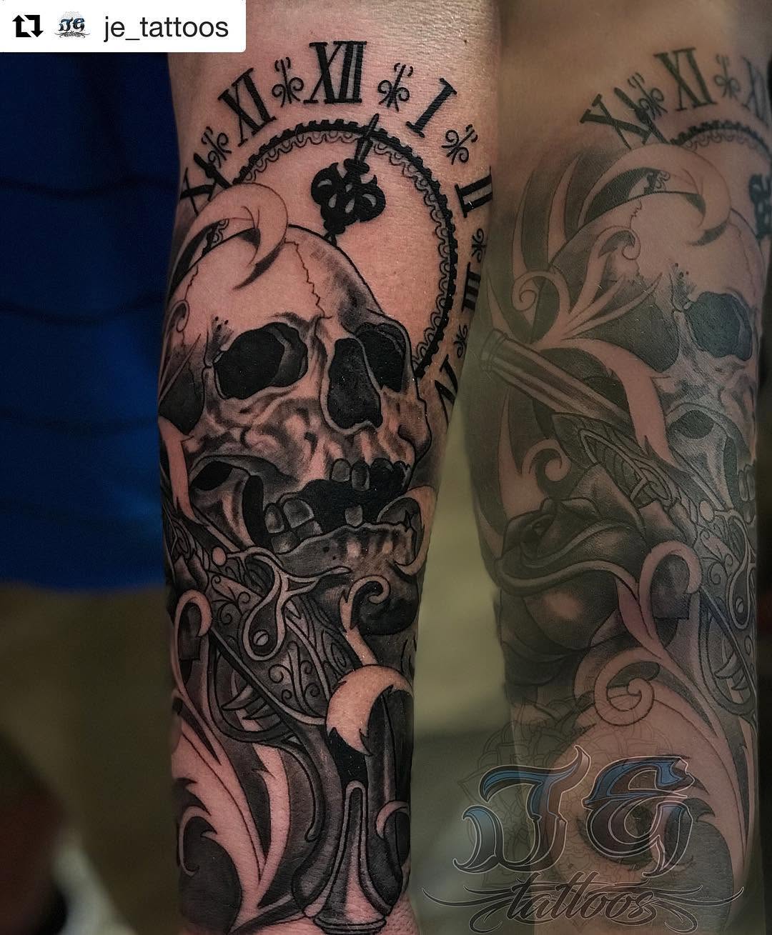Game Face Tattoo