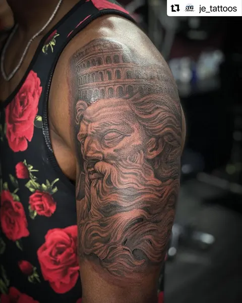 Game Face Tattoo