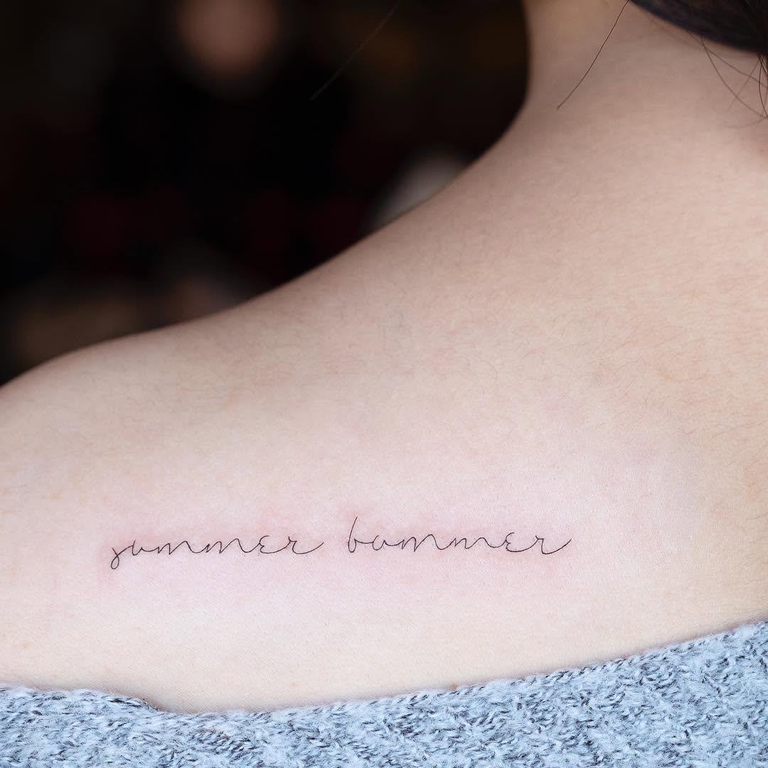 Lettering