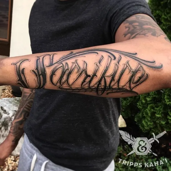 Lettering