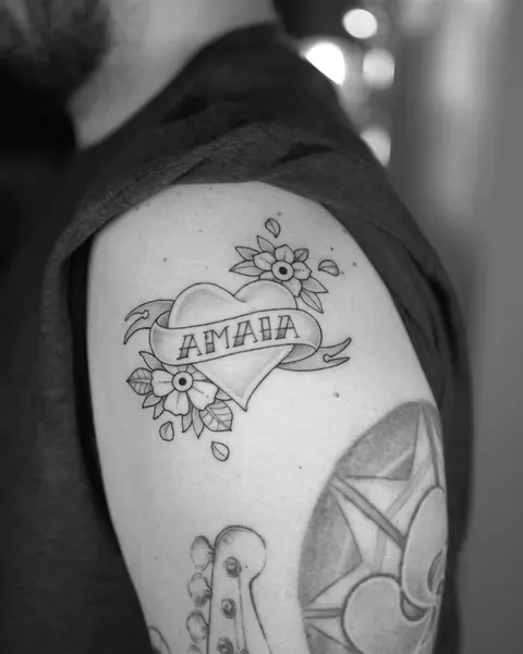 Flower, Rose, Lettering