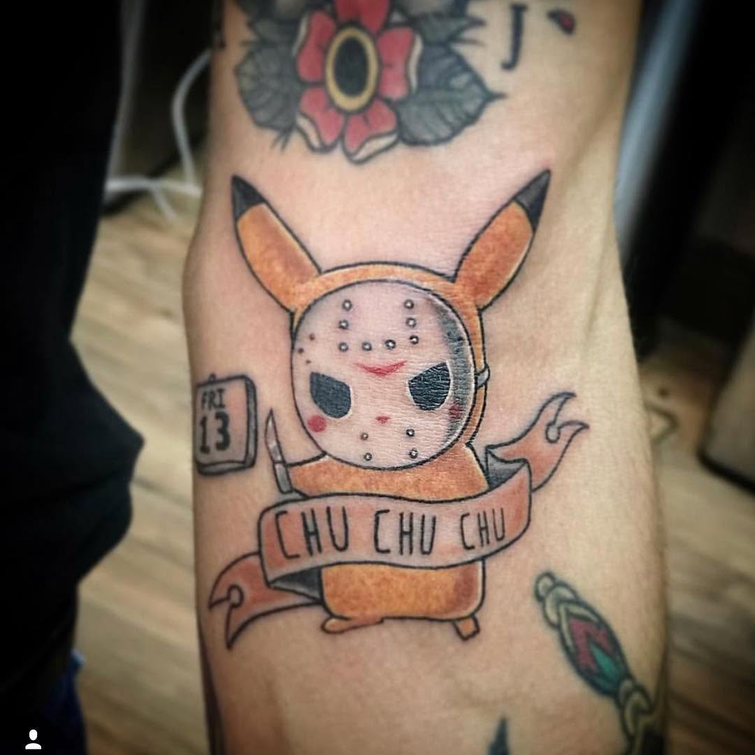 Game Face Tattoo