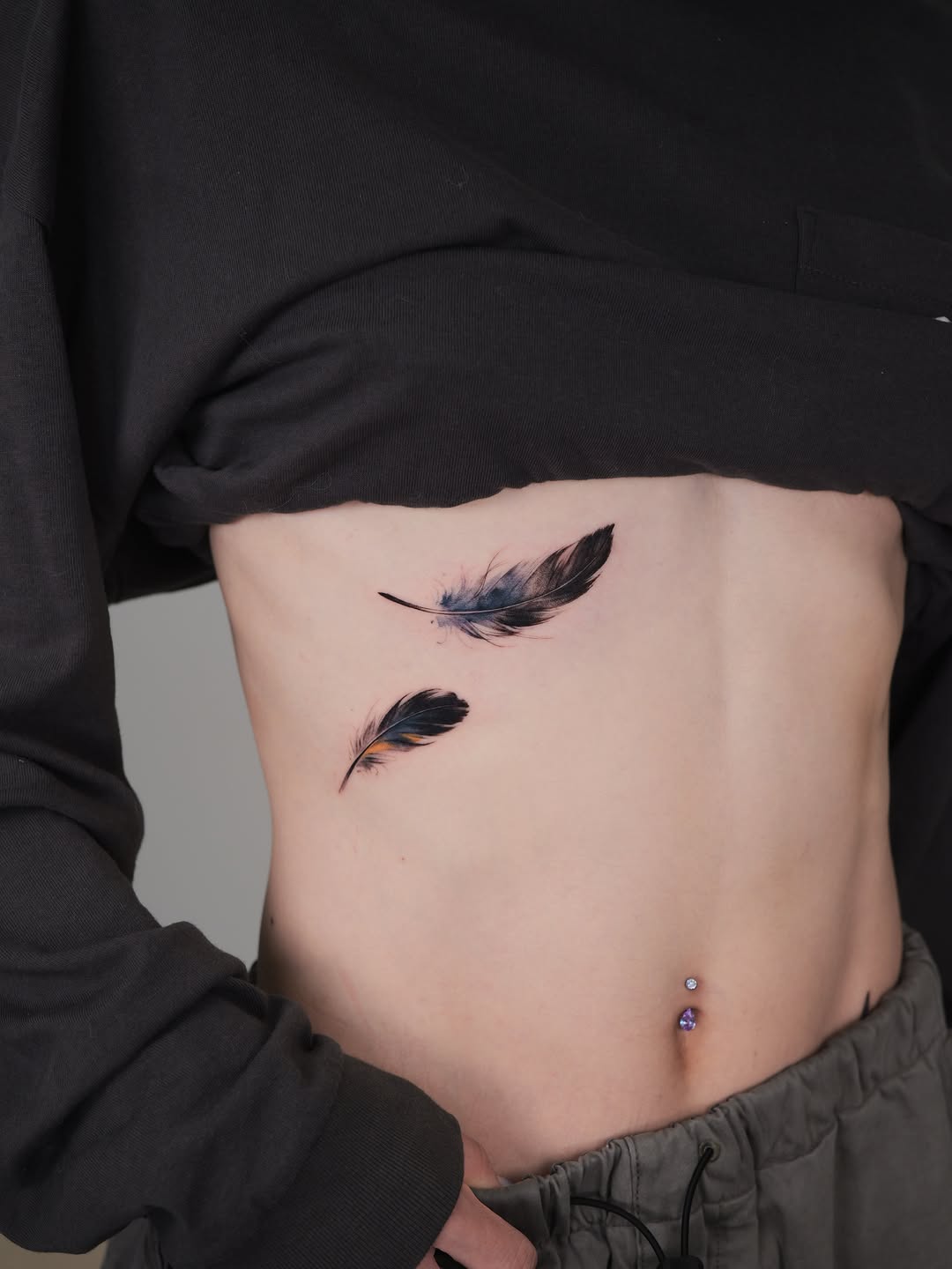 Nature, 깃털