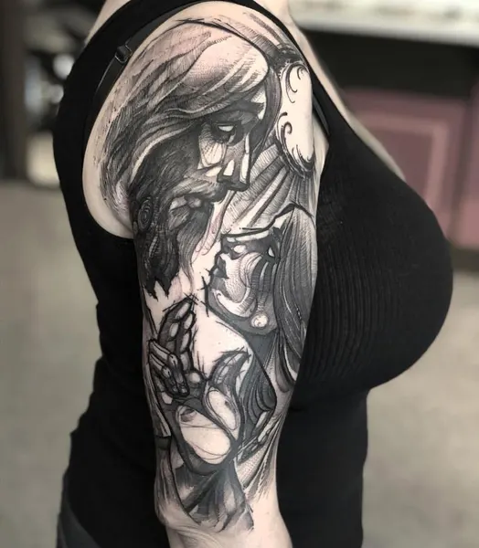 Ink and Dagger Tattoo