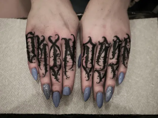 Lettering