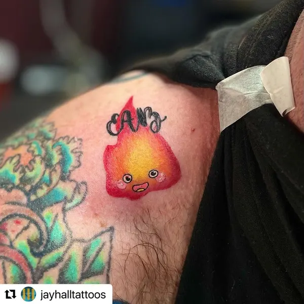 Game Face Tattoo