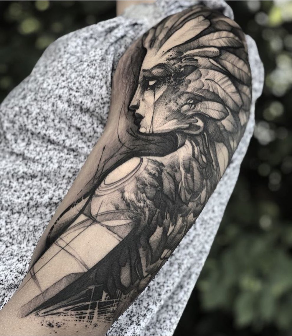 Ink and Dagger Tattoo