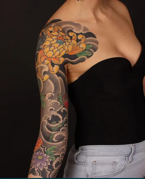Flower, Rose, Dragon