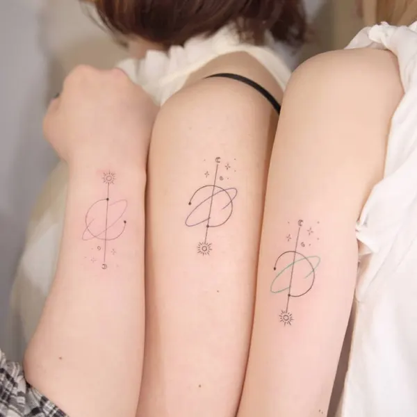 선, Mini, 좌표, 플래시 타투