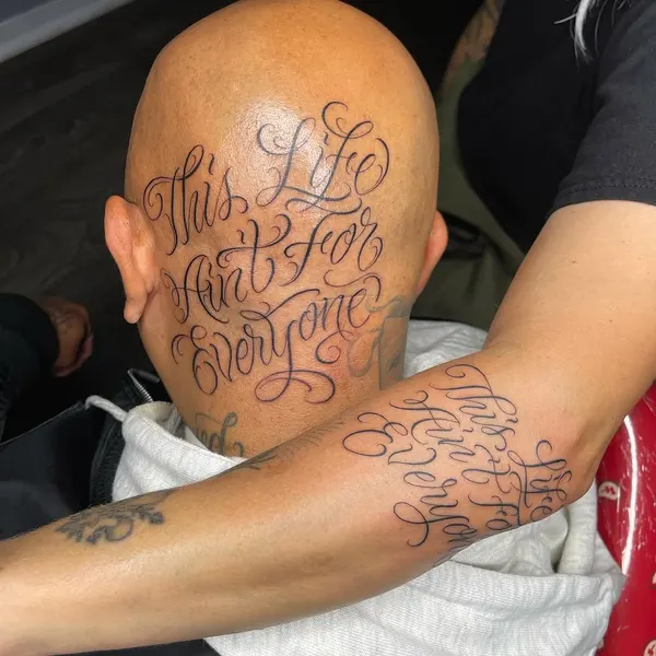 Lettering