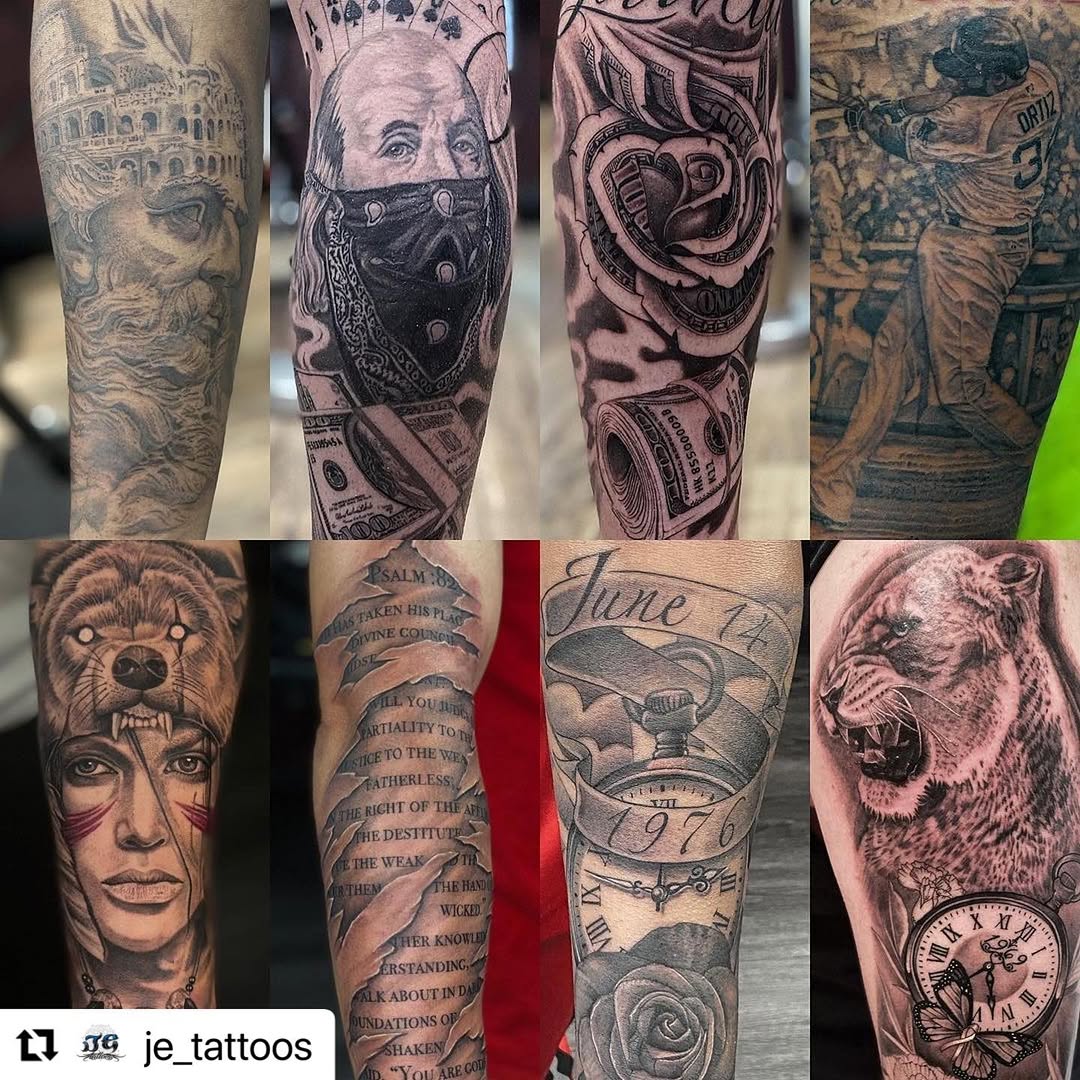 Game Face Tattoo
